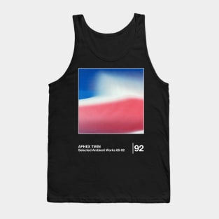 Selected Ambient Works 85–92 / Minimalist Style Graphic Design Tank Top